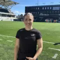 TILBAKE PÅ BRISKEBY: Tina Engan har gått fra topphåndball til psykologi og utviklingsarbeid. Nå bruker hun erfaringene sine til å hjelpe HamKam spillere med den mentale delen av toppidretten.